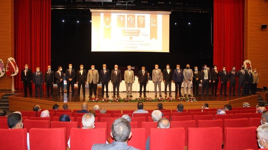 Milliyet&ccedil;i Hareket Partisi 5. d&ouml;neminde Arif Kılı&ccedil; ile g&uuml;ven tazeledi