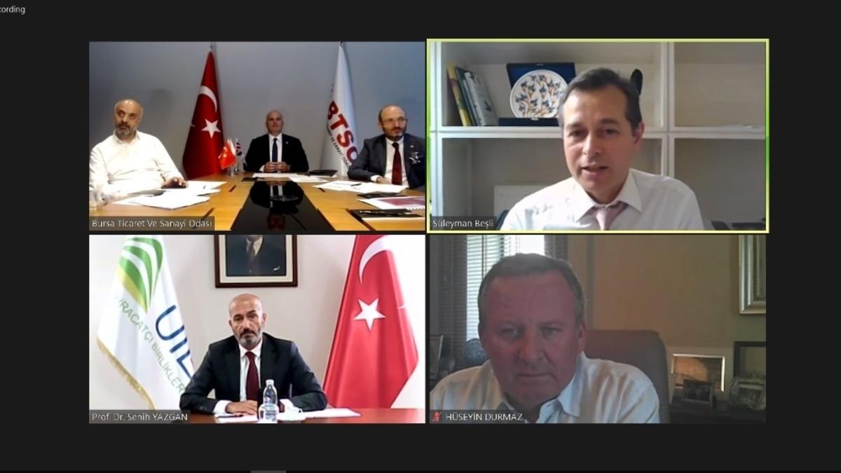 Bursalı ihracat&ccedil;ılar webinar programlarıyla yeni normale hazırlanıyor