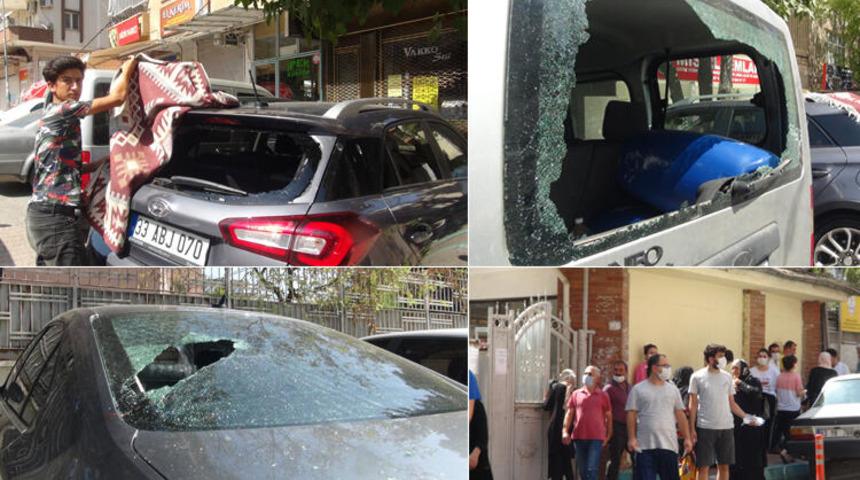 Şanlıurfa'da şoke eden olay! Yabancı uyruklu kadın park halindeki 21 aracın camını kırdı