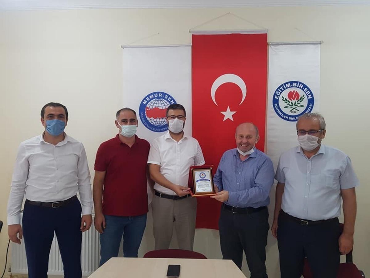 Osmancık&rsquo;ta Eğitim-Bir-Sen&rsquo;de g&ouml;rev değişimi