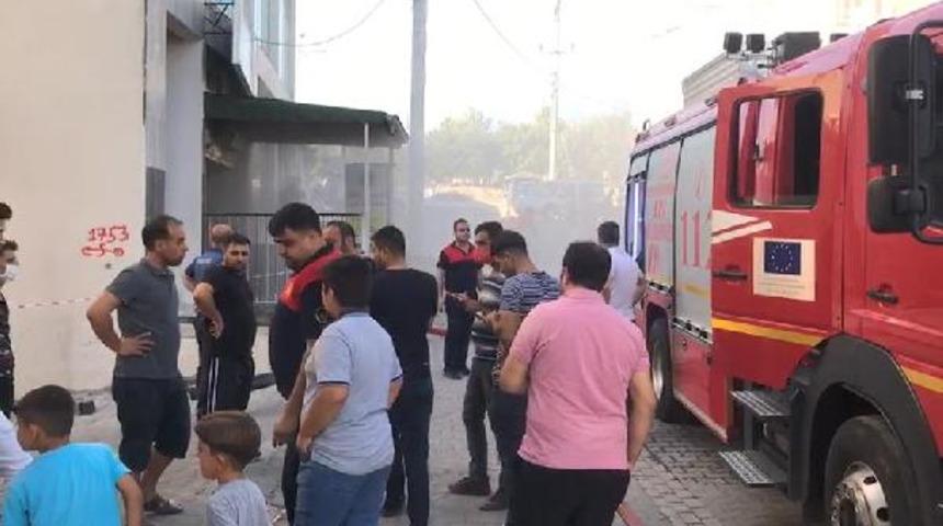 Şanlıurfa’da düğün salonunda yangın