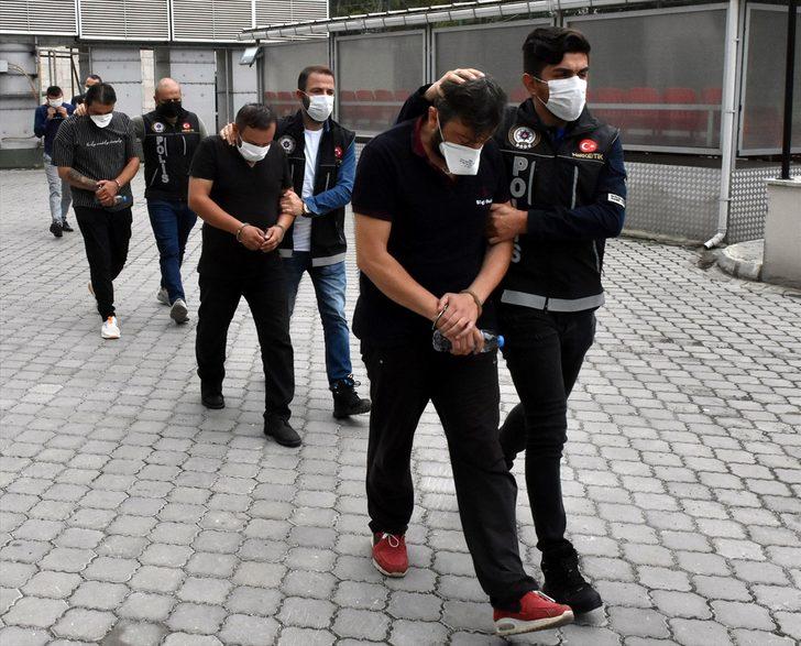 GÜNCELLEME - Samsun'daki uyuşturucu operasyonunda gözaltına alınan 6 şüpheli tutuklandı G3