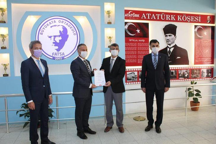 Ordu’da 80 okula ‘Okulum Temiz Belgesi’ G1