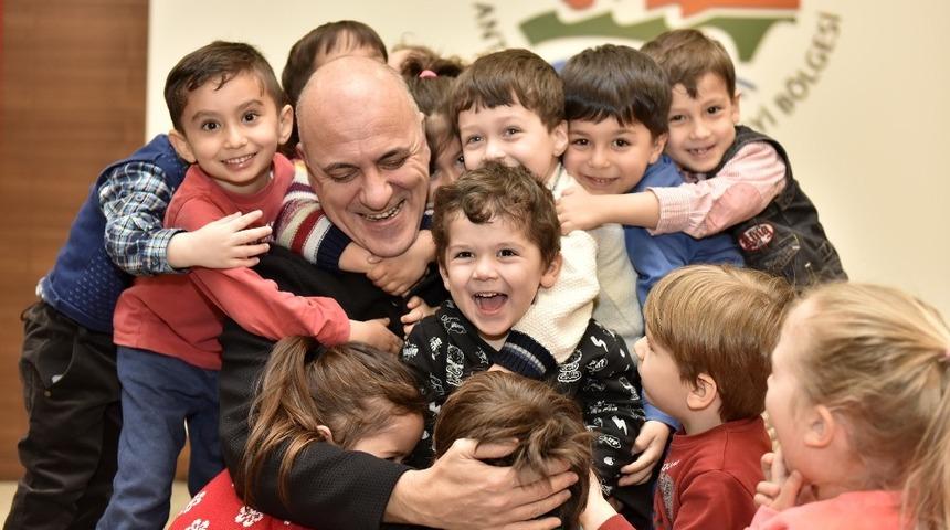 Başkan Bahar&rsquo;dan okul &ouml;ncesi eğitim sekt&ouml;r&uuml; i&ccedil;in  destek &ccedil;ağrısı