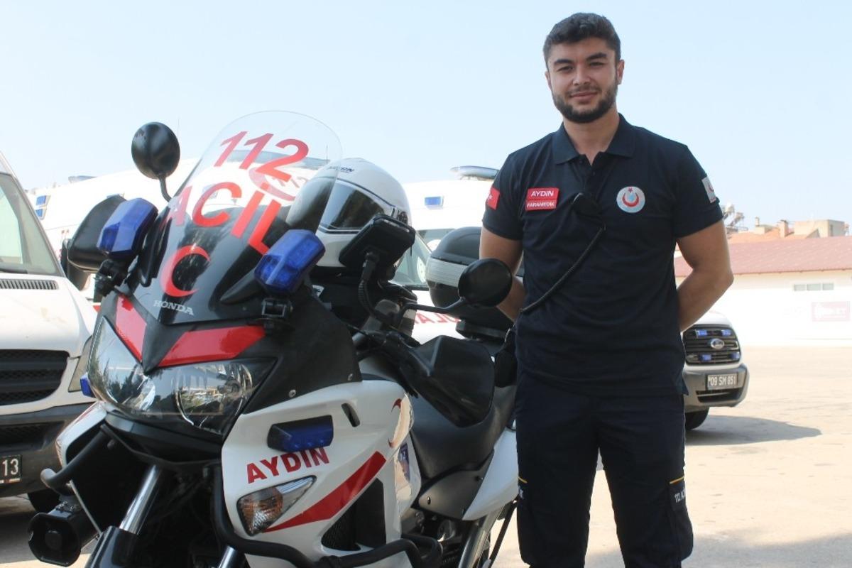 Aydın&rsquo;ın motorize kahramanları, yaralılara hızır gibi yetişiyor