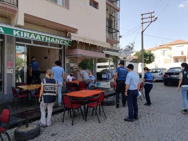 Germencik’te Korona virüs denetimi 1