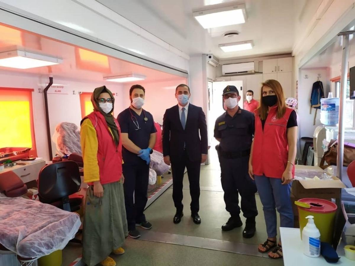 Sultanhisar&rsquo;da kan bağışı kampanyası d&uuml;zenlendi