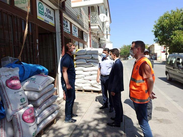 Aslanapa’da Korona virüs denetimleri G3