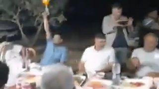 CHP Karkamış İlçe Başkanı Mehmet Polat'ın görüntüleri büyük tepki topladı