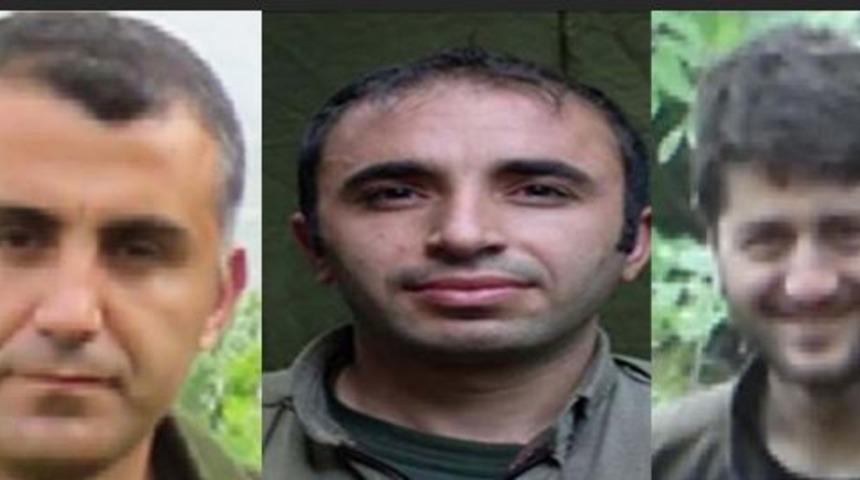 Etkisiz hale getirilen 3 teröristin gri listede olduğu belirlendi
