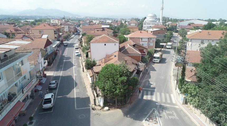 Kartepe K&ouml;sek&ouml;y&rsquo;de caddeler daha konforlu