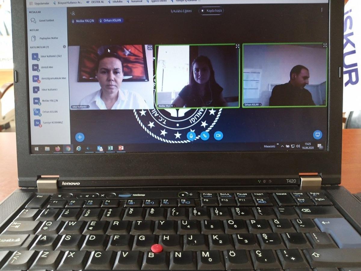 İŞKUR&rsquo;dan kadınlara online eğitim