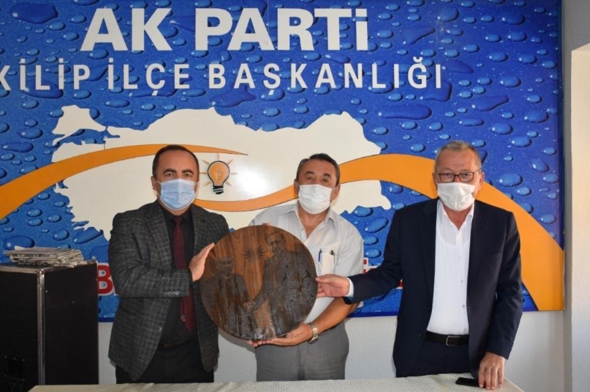 Başkan S&uuml;l&uuml;k&rsquo;ten Kaya&rsquo;ya hayırlı olsun ziyareti