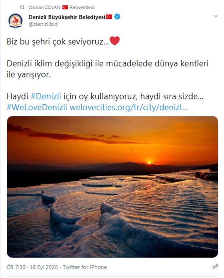 Denizli 27 ülkedeki 58 ayrı kent ile dünya şampiyonu olmak için mücadele ediyor G4