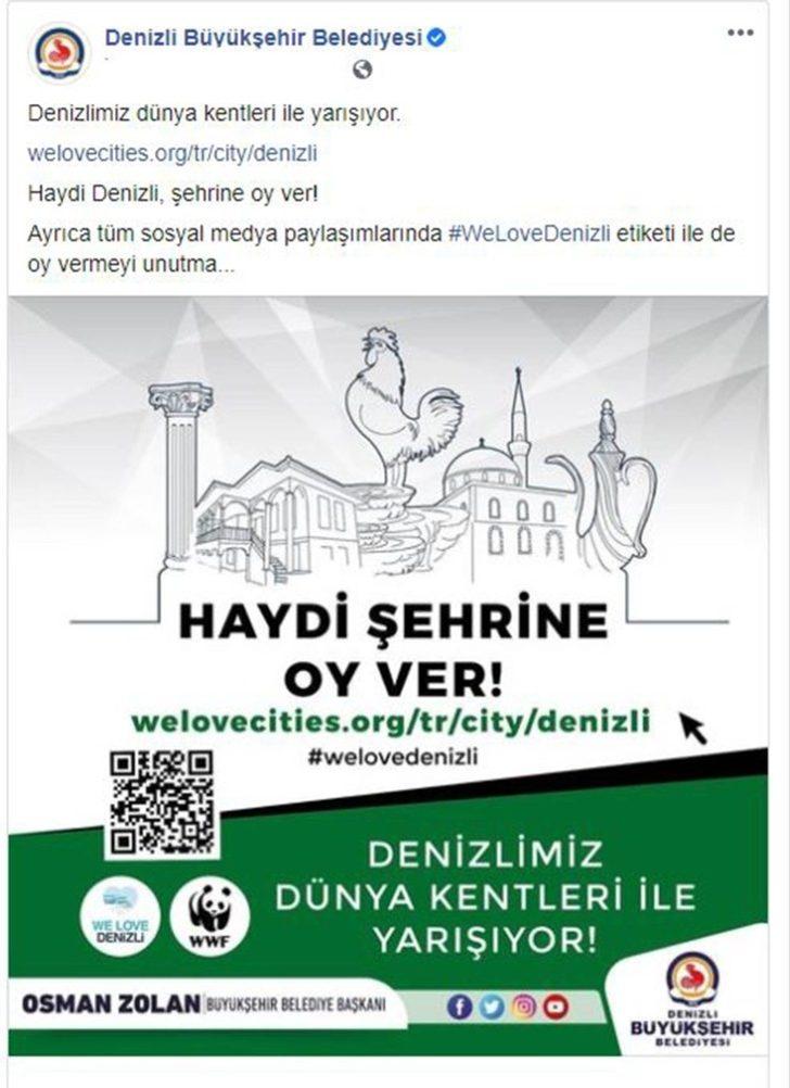 Denizli 27 ülkedeki 58 ayrı kent ile dünya şampiyonu olmak için mücadele ediyor G5