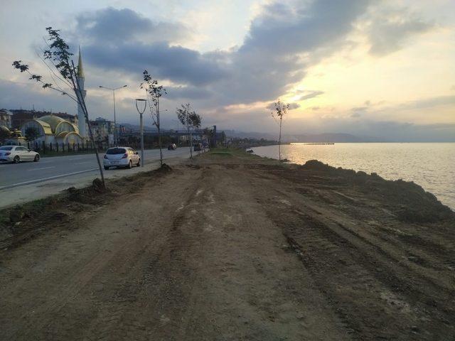 Karadeniz’in en uzun bisiklet yolu Bulancak’ta yapılıyor