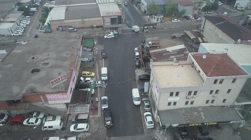 Büyükşehir, sanayi esnafının talebini yerine getirdi