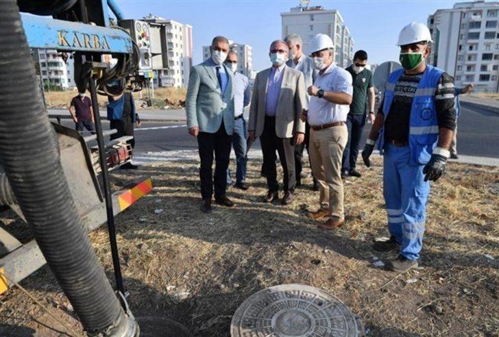 Vali Karaloğlu DİSKİ’nin çalışmalarını yerinde inceledi G5