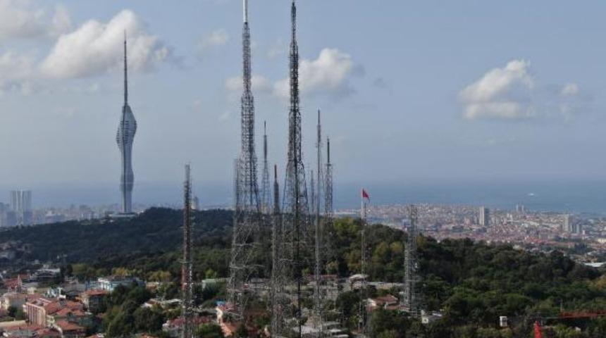 Çamlıca Tepesi'ndeki antenler sökülüyor