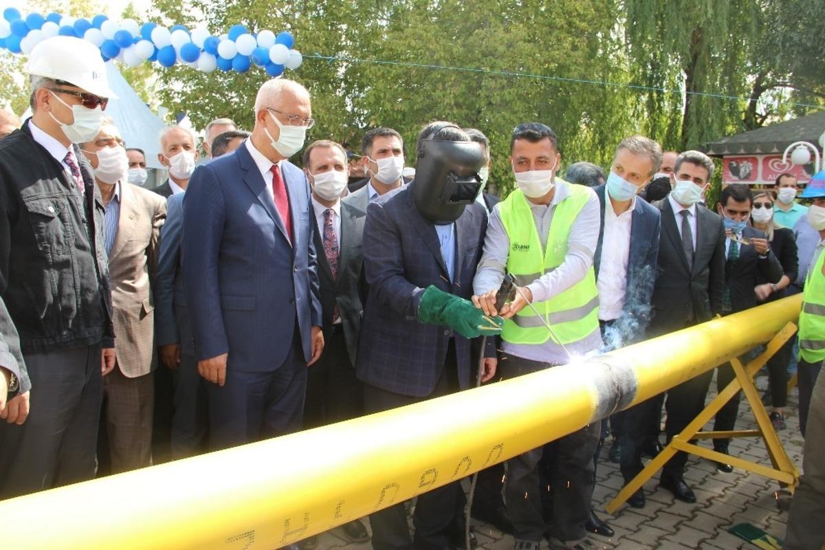Bing&ouml;l Solhan&rsquo;da doğalgaz i&ccedil;in ilk kaynak yapıldı