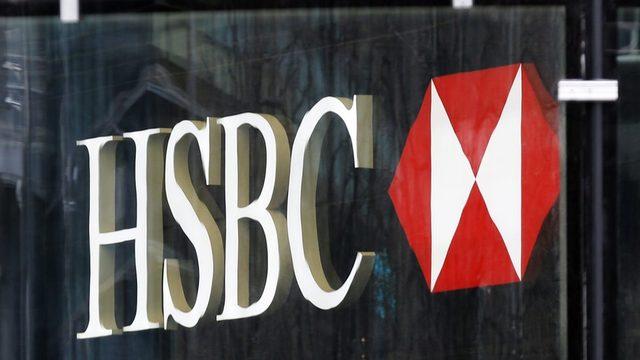 Logo on HSBC building