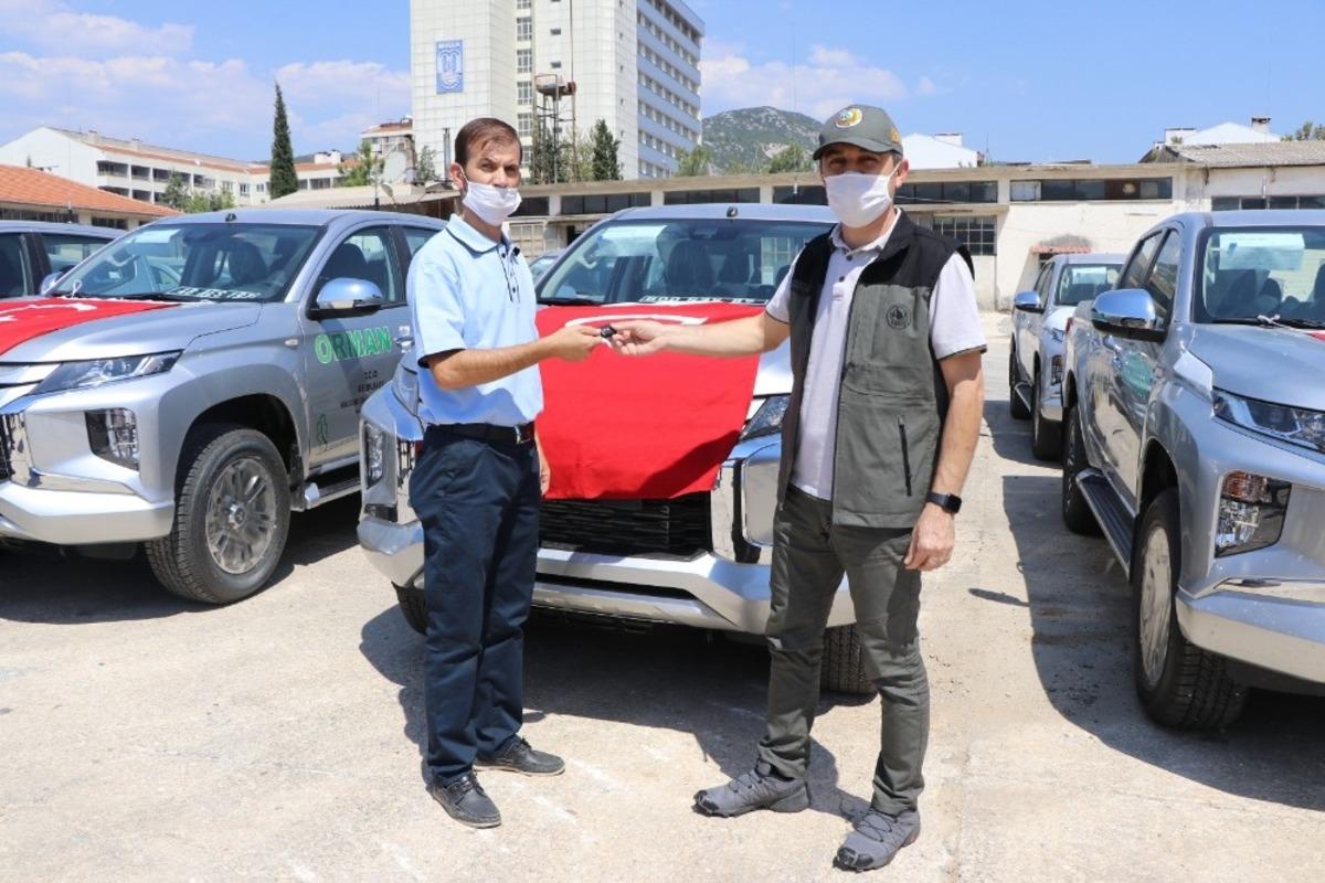 Muğla OBM ara&ccedil; parkına 80 yeni ara&ccedil; eklendi