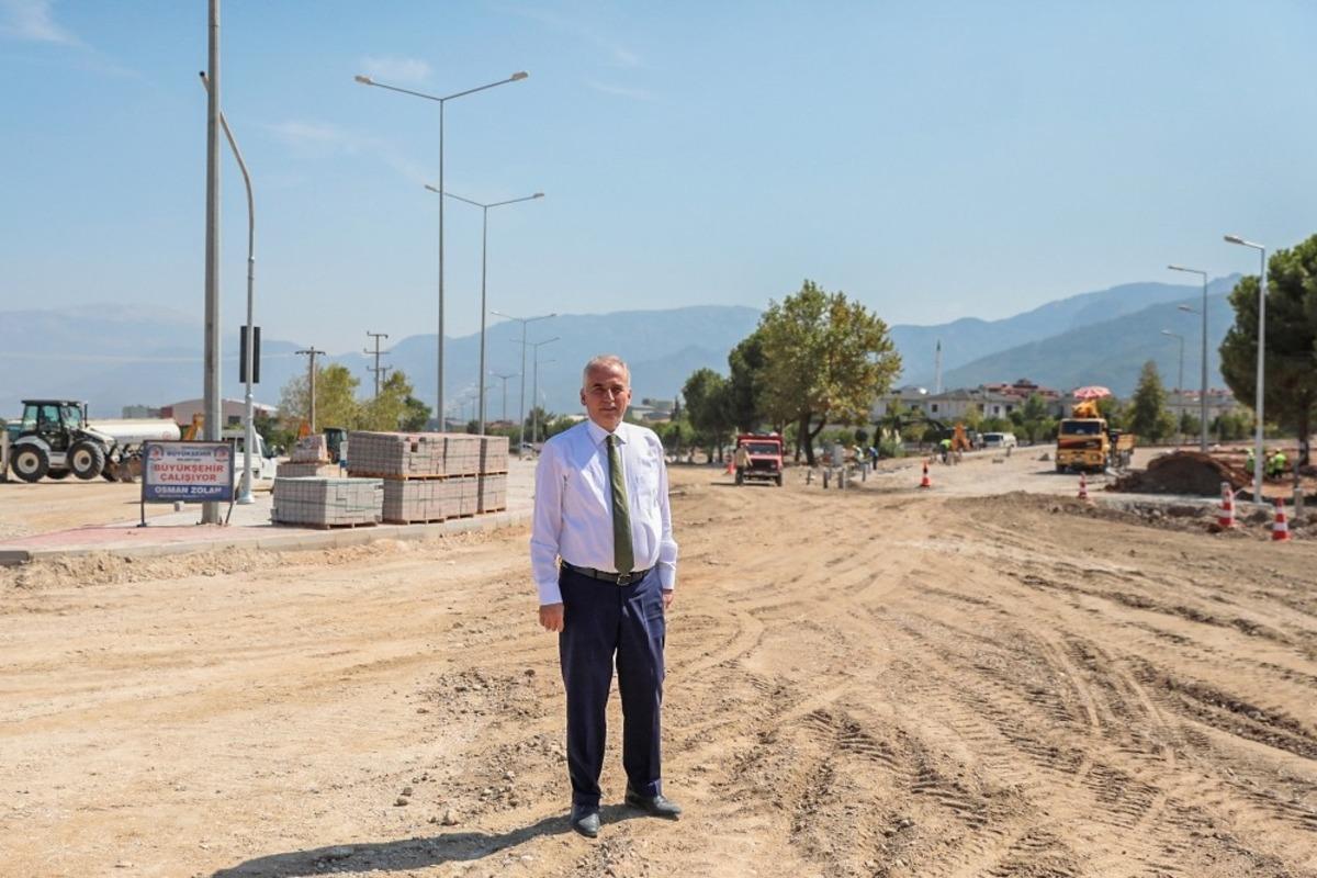 Başkan Zolan &uuml;st yapı &ccedil;alışmalarını yerinde inceledi