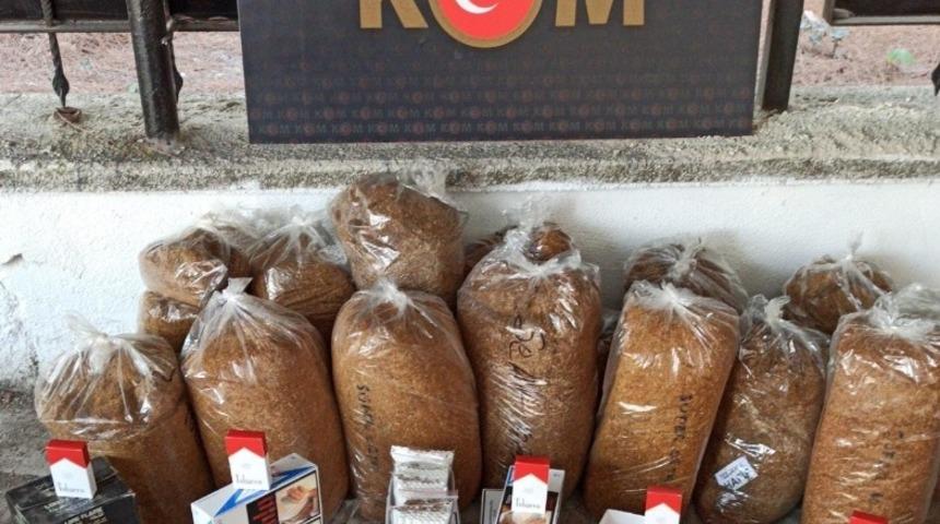 &Ccedil;anakkale&rsquo;de ka&ccedil;ak t&uuml;t&uuml;n operasyonu