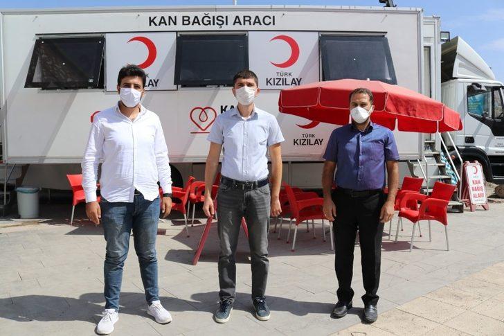 Kaymakam Kayabaşı’ndan kan bağışı G1