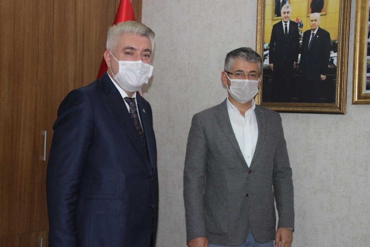 Şaban &Ccedil;opuroğlu&rsquo;ndan MHP&rsquo;ye hayırlı olsun ziyareti