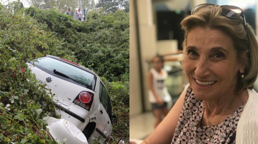 Aracıyla dere yatağına uçmuştu! Acı haber