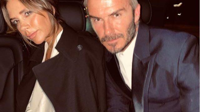 David Beckham eşi Victoria Beckham'ın kalçalarını paylaştı