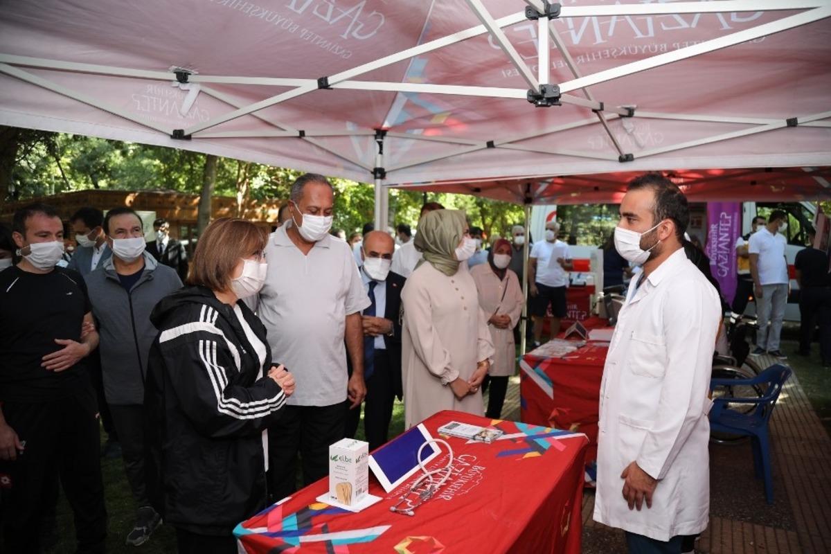 Gaziantep&rsquo;te obeziteye y&ouml;nelik muayene ve spor etkinliği