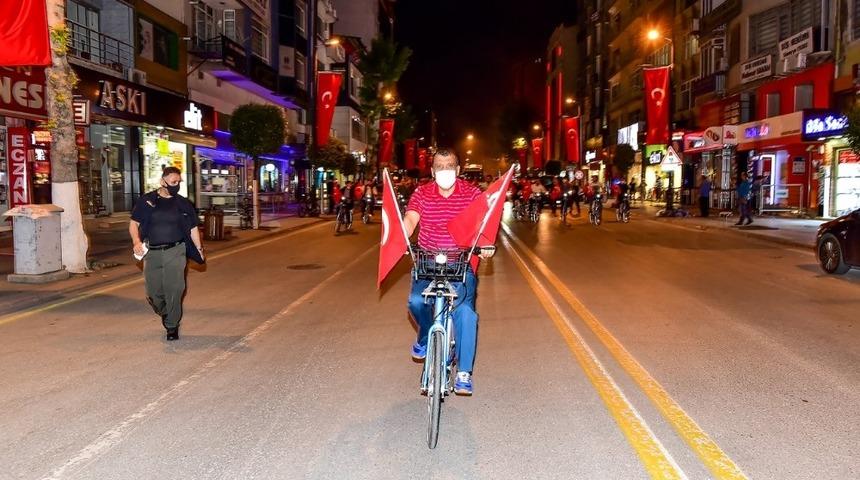 Malatya’da bisikletli denetim