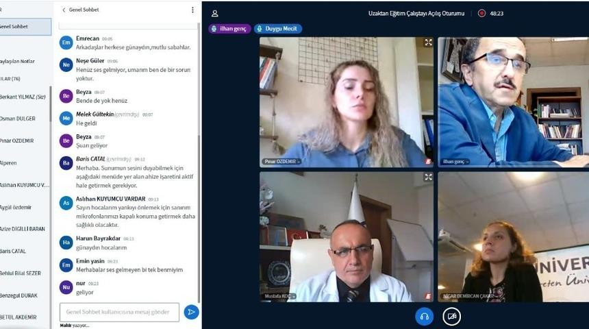 Uzaktan eğitimi iyileştirme &ccedil;alışmaları masaya yatırılıyor
