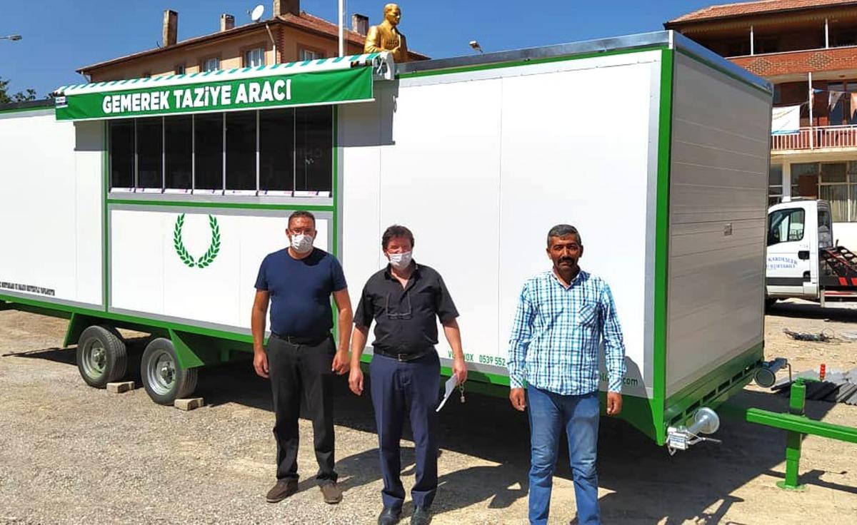 Kendi taziye ara&ccedil;larını kendileri aldı