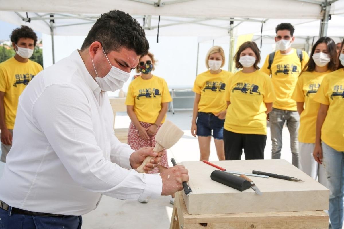 Taş ustaları Buca&rsquo;da buluştu