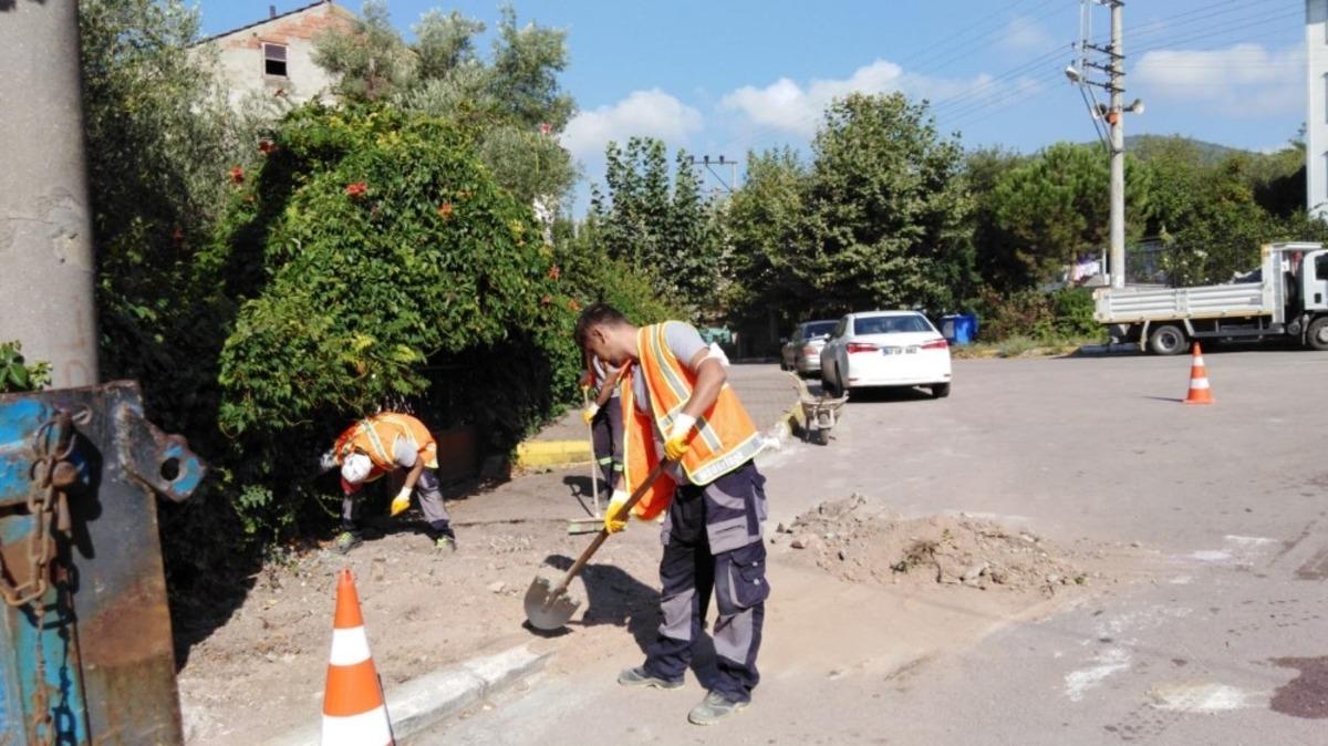 K&ouml;rfez&rsquo;deki mahallelerde &ccedil;alışmalar s&uuml;r&uuml;yor