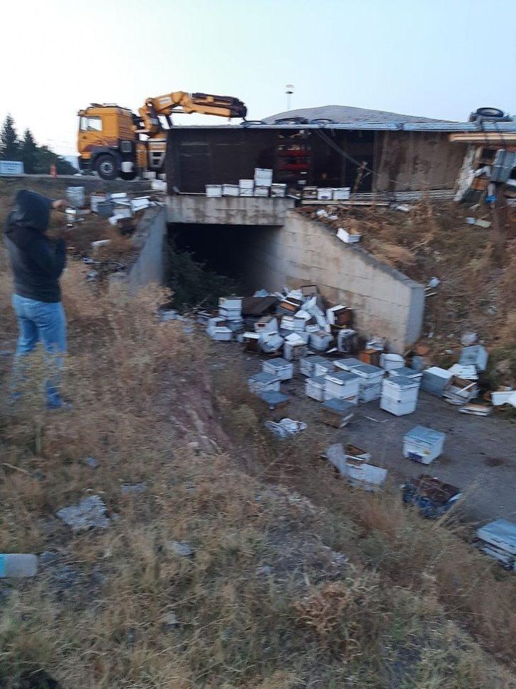 Milaslı arıcı yayla dönüşü kaza yaptı G1