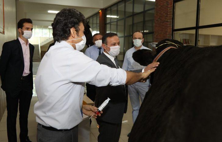 ERÜ Rektörü Çalış, Akademisyenler Tarafından Tasarlanan Hayvan Simülatörlerini İnceledi G3