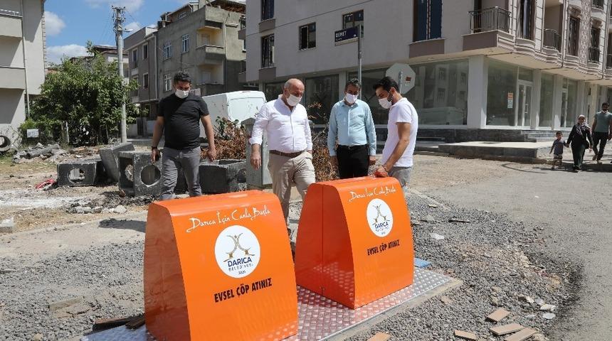 Darıca’da çöpler yer altına alınıyor