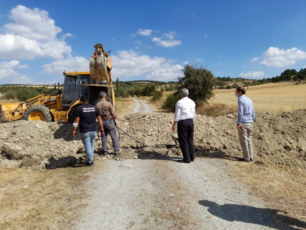 Dumlupınar&rsquo;da alternatif su kaynağı &ccedil;alışmaları