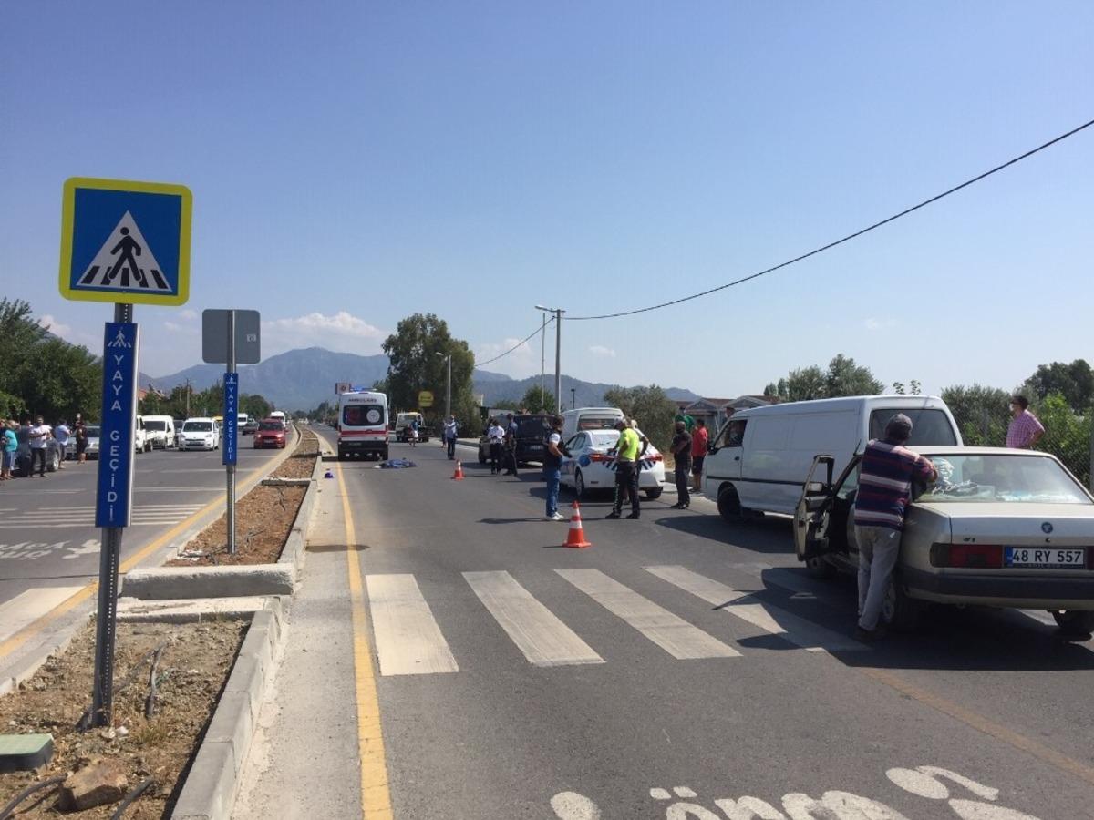 Ortaca&rsquo;da trafik kazası: 1 &ouml;l&uuml;