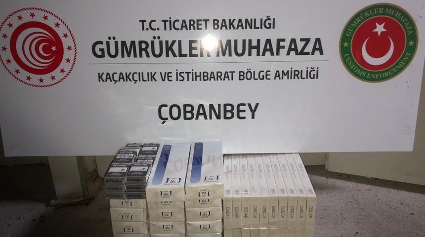 Kilis’te kaçak sigara operasyonu