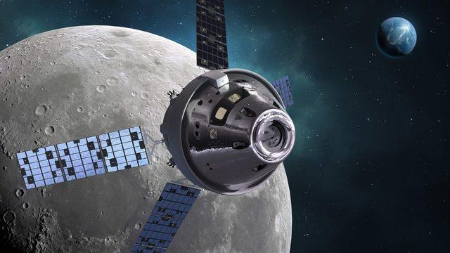 Astronotları Ay'a götürecek Orion kapsülü