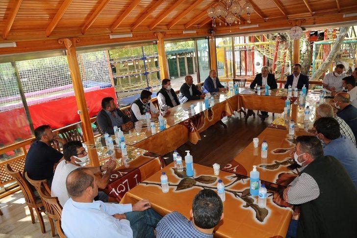 Başkan Cengiz mahalle muhtarları ile buluştu G3