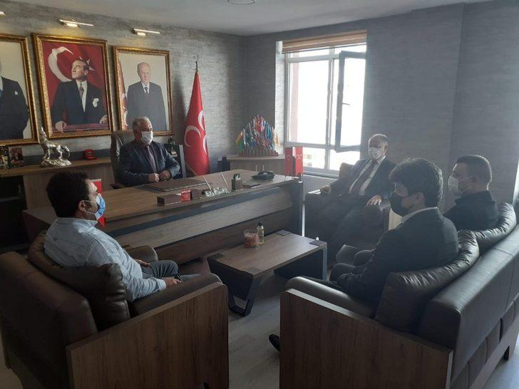 Kaymakam Çorumluoğlu, siyasi partileri ziyaret etti G2