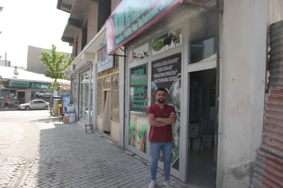 Hayvan sevgisi sayesinde veteriner hekim oldu