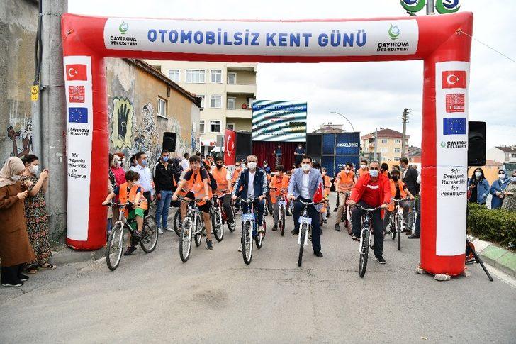 Başkan Çiftçi, vatandaşlarla pedal çevirdi G1