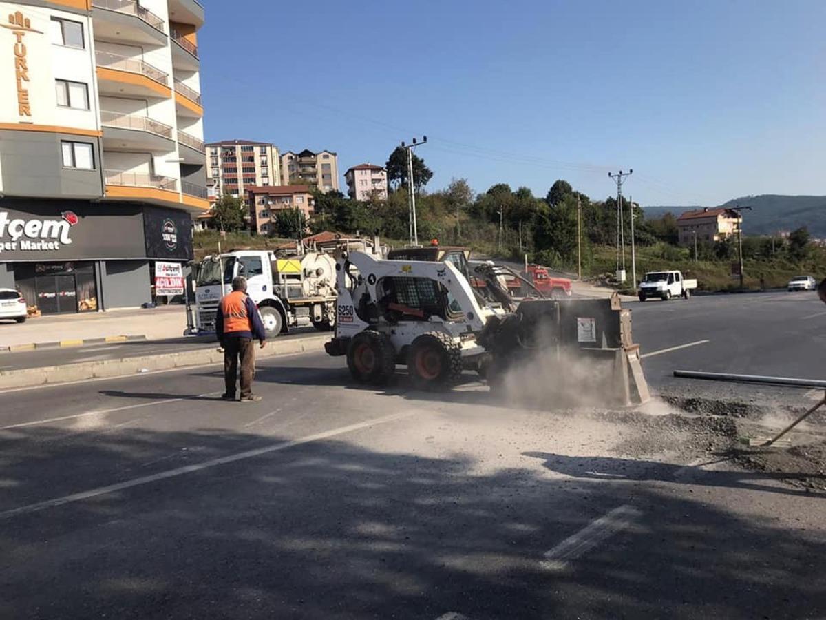 Kepez Mahallesi&rsquo;nde sinyalizasyon &ccedil;alışması başladı